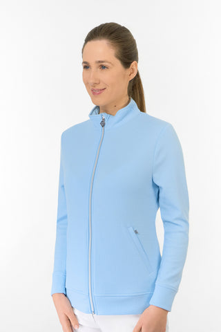 Priya Ladies Summer Golf Jacket - Pale Blue