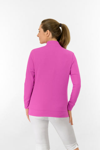 Priya Ladies Summer Golf Jacket - Azalea Pink