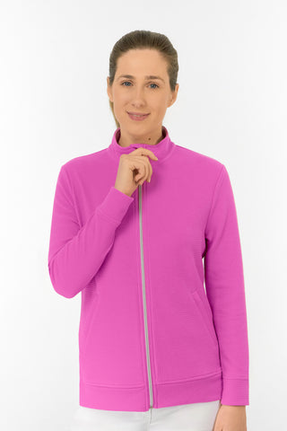 Priya Ladies Summer Golf Jacket - Azalea Pink