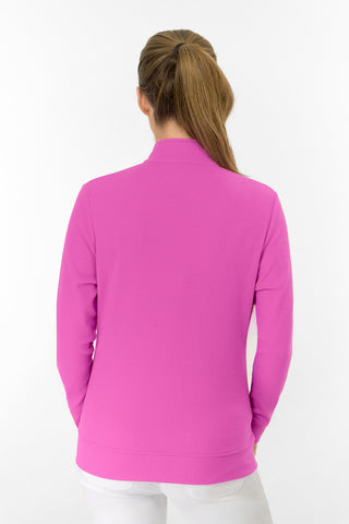 Priya Ladies Summer Golf Jacket - Azalea Pink