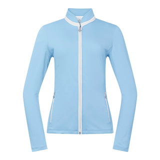 Mist2 Ladies Golf Full Zipped Mid Layer - Pale Blue