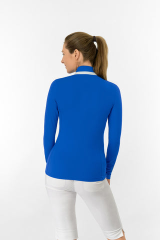 Mist2 Ladies Golf Full Zipped Mid Layer - Royal Blue