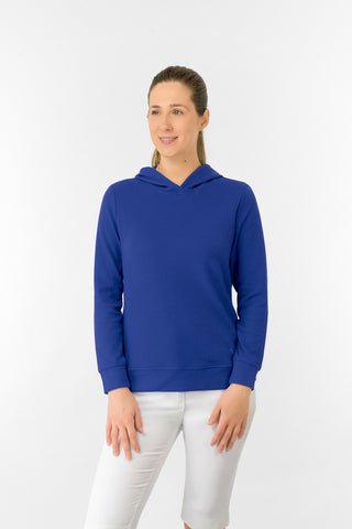 Priya Lightweight Summer Golf Hoodie - Yale Navy