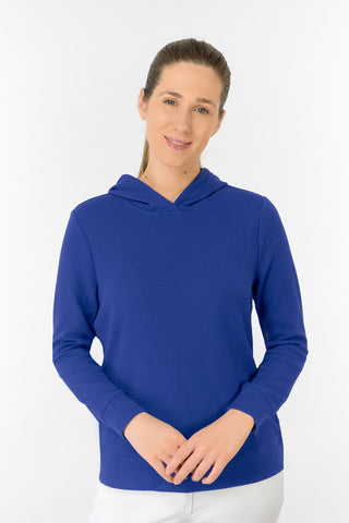 Priya Lightweight Summer Golf Hoodie - Yale Navy
