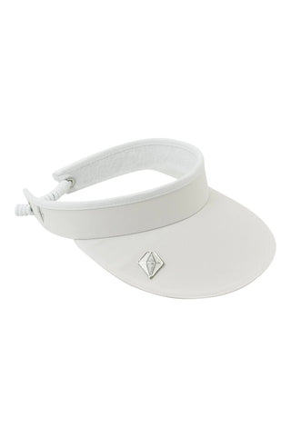 Pure Golf Arielle Telephone Wire Visor with Ball Marker - Ivory