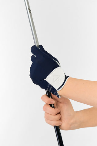 Angel Comfort Stretch Ladies Golf Glove - Navy