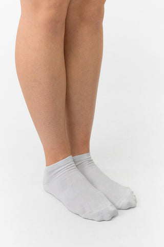 Trixie 3 Pack Ladies Trainer Socks - White
