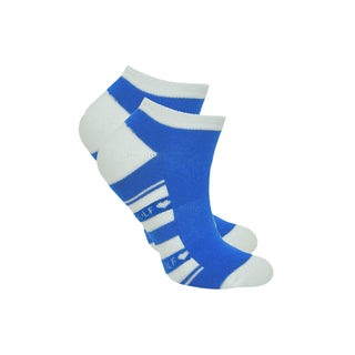 Trixie 3 Pack Ladies Trainer Socks - Royal Blue