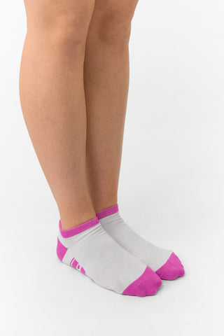 Trixie 3 Pack Ladies Trainer Socks - Azalea Pink