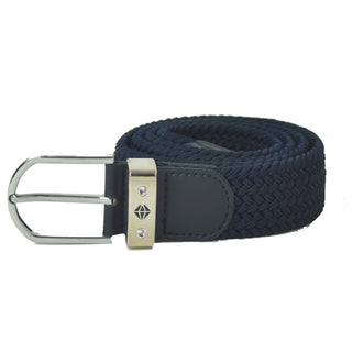 Pure Golf Navy Women's Golf Belt With Crystal Detail