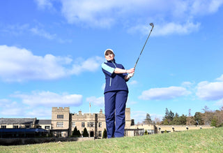 ProQuip Golf Ladies Paige Short Sleeve Rain Jacket - Blue