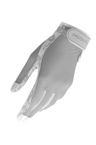 Surprizeshop All Weather Ladies Golf Mesh Sun Glove- Grey