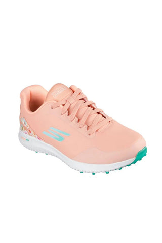 Skechers Go Golf Max 3 Waterproof Ladies Golf Shoes- Peach