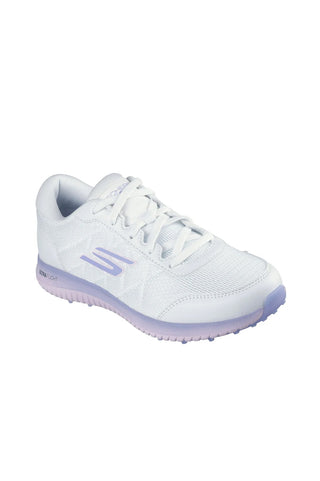 Skechers Ladies Go Golf Max Fairway 4 Lightweight Ladies Golf Shoes- White/Pink