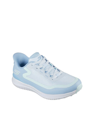 Skechers Ladies Go Golf Flight Waterproof Ladies Golf Shoes- Light Blue