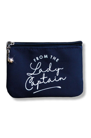 From the Lady Captain Coin Purse - Navy