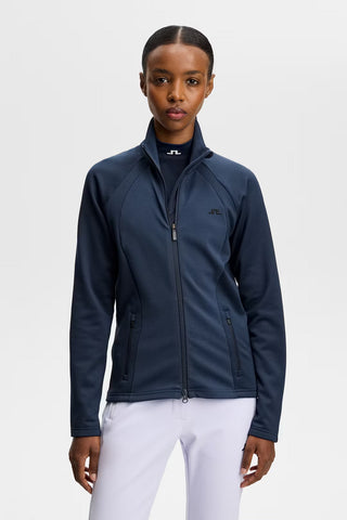 Mireya Full Zip Mid Layer - JL Navy