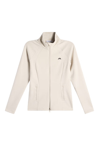 Mireya Full Zip Mid Layer - Moonbeam