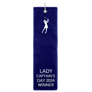 Lady Captain's Day 2024 Winner Tri Fold Golf Towel