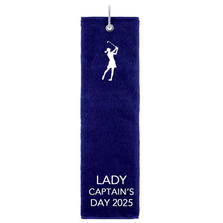 Lady Captain's Day 2025 Tri Fold Golf Towel