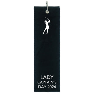 Lady Captain's Day 2024 Tri Fold Golf Towel