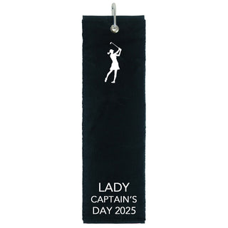 Lady Captain's Day 2025 Tri Fold Golf Towel