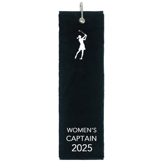 Women's Captain 2025 Own Use Tri Fold Golf Towel