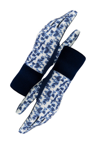 Fleece Lined Polar Stretch Winter Golf Gloves - Winter Tableau