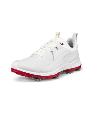 Ecco Golf Biom Tour Lace Waterproof Ladies Golf Shoes - White