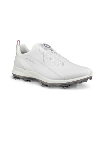 Ecco Golf Biom Tour BOA Waterproof Ladies Golf Shoes - White