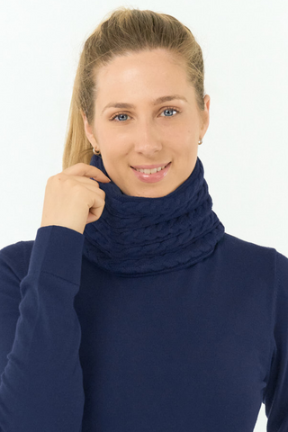 Pure Golf Suzie Waterproof Snood - Navy