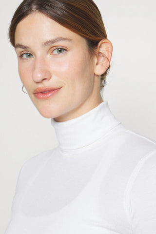 Daily Sports Ancona Long Sleeve Roll Neck - White