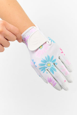 Cabretta Leather Daisy Dream Left Hand Ladies Golf Glove - Surprizeshop