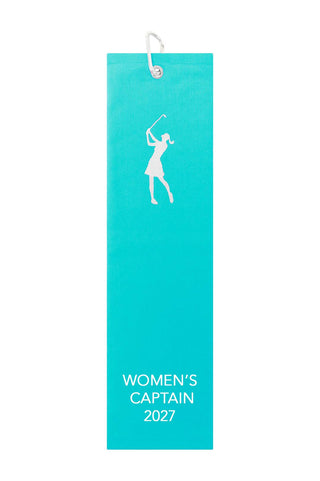 Women's Captain 2027 Tri-Fold Golf Towel