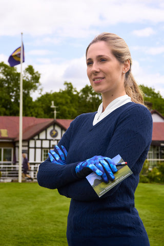 Polar Stretch Winter Ladies Golf Gloves - Pixel Passion