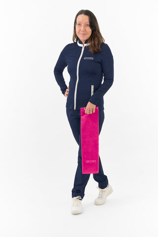 Women's Golf Lounge x Surprizeshop Tri Fold Golf Towel Pink