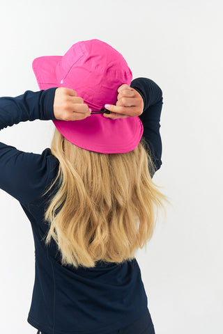 Ladies Golf Waterproof Rain Hat- Pink