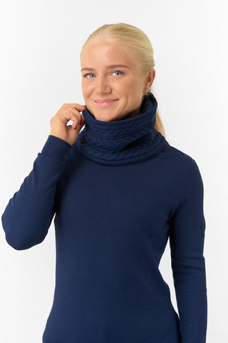 Waterproof Ladies Golf Snood-Navy