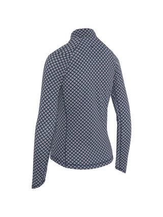 Callaway Golf Ladies Mini Geo Sun Protection Top - Peacoat