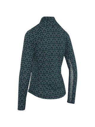 Callaway Framing Geo Long Sleeve Golf Top - Peacoat