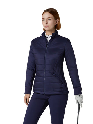 Callaway Golf Ladies Quilted Puffer Jacket - Peacoat