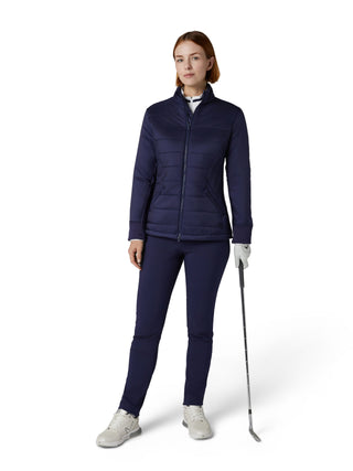 Callaway Golf Ladies Quilted Puffer Jacket - Peacoat