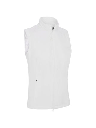 Insulated Ladies Golf Vest - Brilliant White