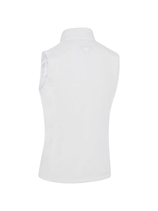 Insulated Ladies Golf Vest - Brilliant White
