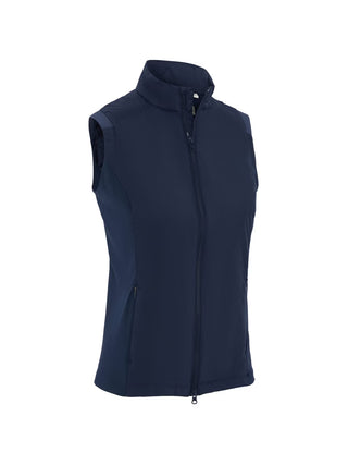 Insulated Ladies Golf Vest - Peacoat