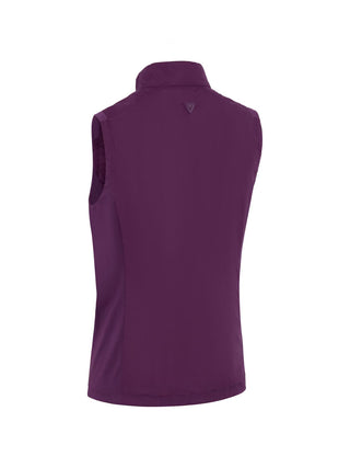 Insulated Ladies Golf Vest - Gloxinia