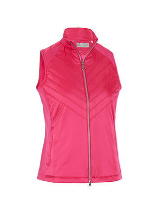 Callaway Golf Ladies Primaloft Gilet - Pink Peacock