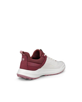 Ecco Core Sneaker Waterproof Ladies Golf Shoes - White/Nocturne