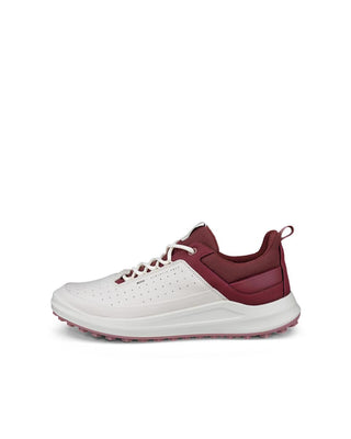 Ecco Core Sneaker Waterproof Ladies Golf Shoes - White/Nocturne