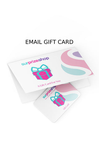 Surprizeshop Gift Card | Email